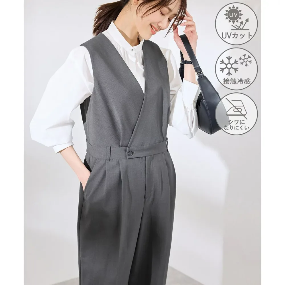 【UVカット・接触冷感】イージーケアオールインワン/ロペピクニック(ROPE' PICNIC)