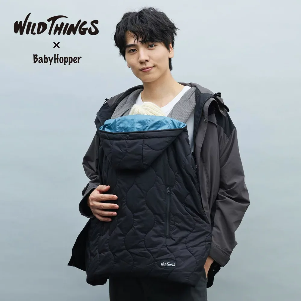 【BabyHopper ベビーホッパー】WTキルティング防寒ケープ/ダッドウェイ(DADWAY)
