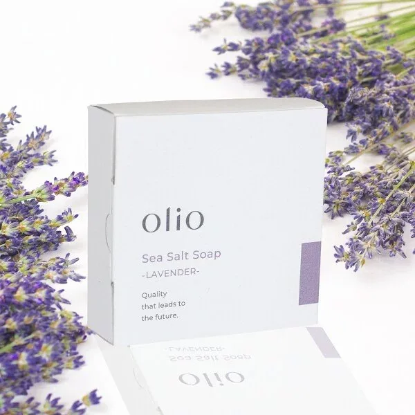Sea Salt Soap -LAVENDER-(塩石けん ラベンダー)/オリオ(olio)