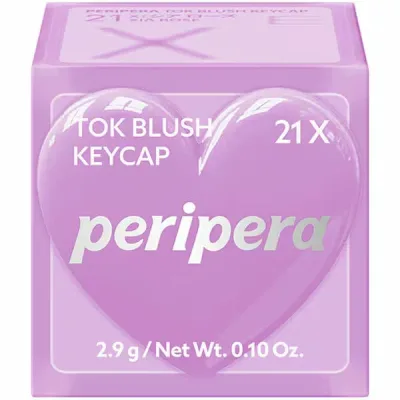 ペリペラ トック ブラッシュ キーキャップ 21 X:シアローズ(韓国コスメ)/ぺリペラ(PERIPERA)
