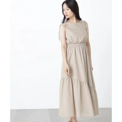 〈N.〉ショルダーリボンワンピース/ナチュラルビューティーベーシック(NATURAL BEAUTY BASIC)