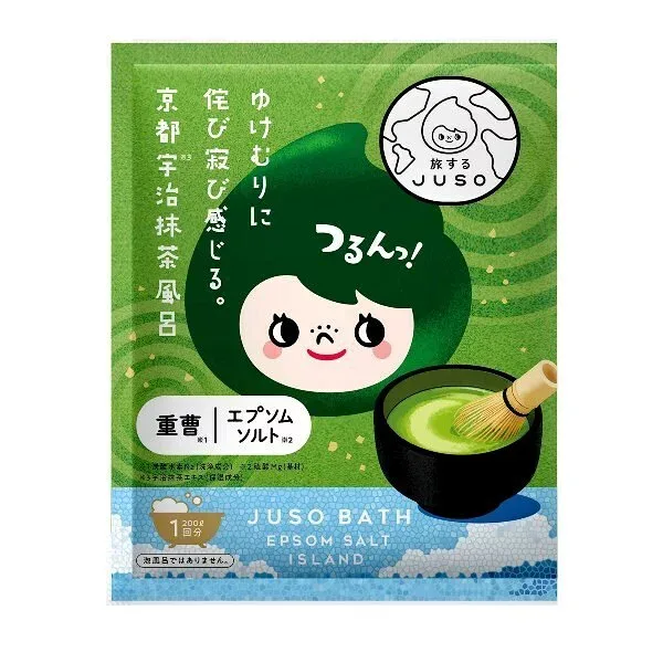 旅するJUSO JUSO BATH POWDER 宇治抹茶/デイリープラザ(DAILY PLAZA)