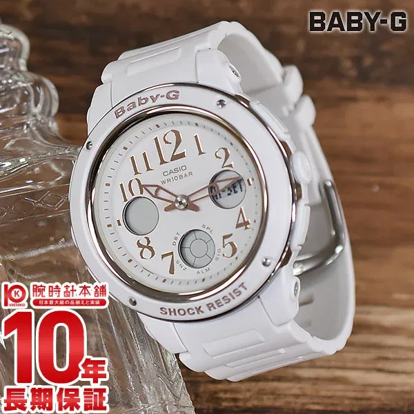 【店内ポイント最大40.5倍!】 カシオ ベビーG BABY-G BGA-150EF-7BJF レディース 腕時計 時計 アナデジ ホワイト 国内正規品