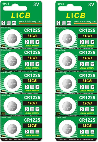 月間優良ショップ受賞店 10個入 CR1225 リチウム ボタン 電池 3V 1225 コイン形電池 水銀ゼロシリーズ