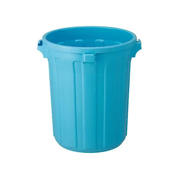 【クーポン配布中】TRUSCO エコペール 丸型 本体75L ブルー RBK-75 1個(フタ別売)