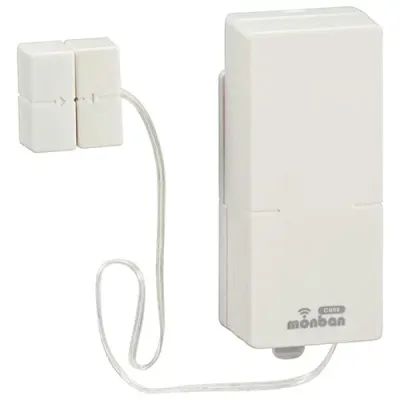 【クーポン配布中】オーム電機 ワイヤレスチャイム増設用 扉センサー送信機 電池式 08-0544 OCH-RW-MAG44