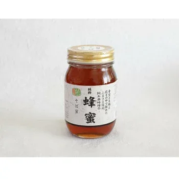 【ポイント20倍】鈴木養蜂場 信州産そば蜂蜜 600g