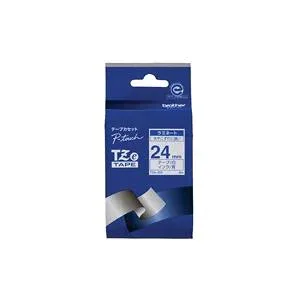 【ポイント20倍】(業務用3セット) brother ブラザー工業 文字テープ/ラベルプリンター用テープ 【幅:24mm】 TZe-253 白に青文字