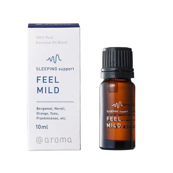 【ポイント20倍】アットアロマ エッセンシャルオイル 2本セット SLEEPING support フィールマイルド 10ml【代引不可】
