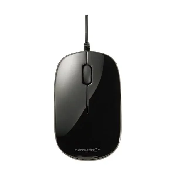 【ポイント20倍】(まとめ)ハイディスク 光学式有線マウス ブラック HDM-2106BK 1個 【×5セット】
