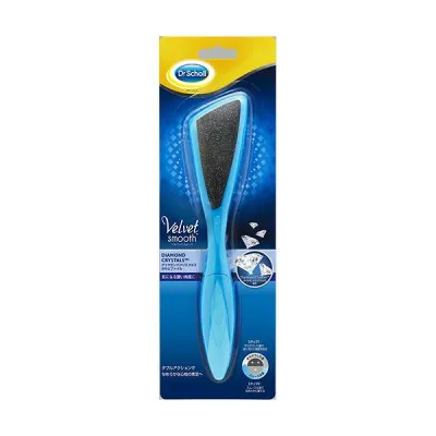 【ポイント20倍】【5セット】 Scholl's Wellness ドクターショール ベルベットスムーズ ダイヤモンドクリスタルズ かかとファイル drscholl02445X5