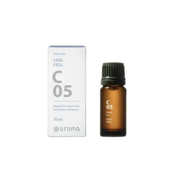 アットアロマ エッセンシャルオイル2本セット C05 クールフィール 10ml【代引不可】