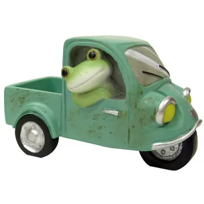 【ポイント20倍】Copeau 三輪自動車に乗るカエル 2点入り