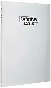 【中古】【39shop】FUJICOLOR★ポケットアルバム プロフェッショナルプリントファイル A3 ・ A3ノビ 40枚収納 205101 グレー(非常に良い)