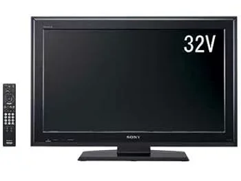 【中古】【39shop】SONY★BRAVIA 地上BS110度CSデジタルハイビジョン液晶TV J5シリーズ32V型クリスタルブラック KDL-32J5/B(非常に良い)