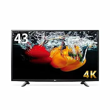 【中古】【39shop】LG★43V型 液晶 テレビ 43UH6100 4K 外付けHDD裏番組録画対応 2016年モデル(良い)
