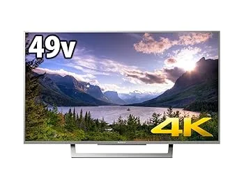 【中古】【39shop】ソニー★49V型 液晶 テレビ ブラビア KJ-49X8300D S 4K Android TV 外付けHDD録画外付けHDD裏番組録画 2016年モデル(良い)