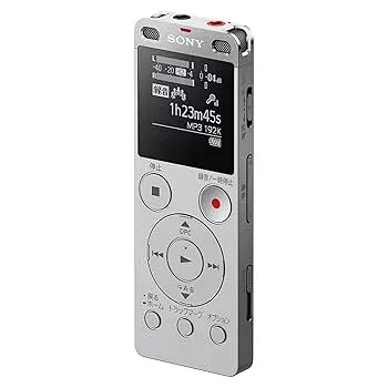 【中古】【39shop】ソニー★ステレオICレコーダー FMチューナー付 4GB シルバー ICD-UX560F/S(良い)