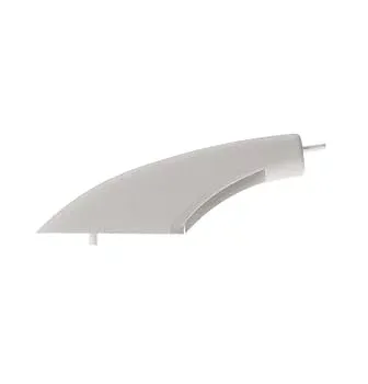 【中古】【39shop】WB07K10043★レンジオーブンドアハンドルエンドキャップ 純正OEM部品 ホワイト(良い)