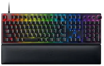 【中古】【39shop】Razer★ゲーミングキーボード Huntsman V2 JP Linear Optical Switch 日本語 JP配列 オプティカルスイッチ リニア触感 静音 ダブルショット PBT(非常に良い)