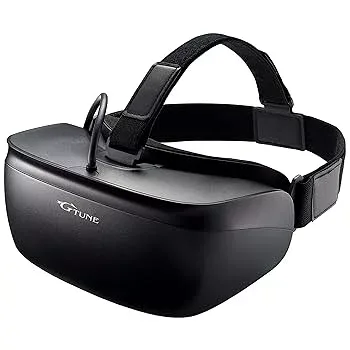 【中古】【39shop】mouse★G-Tune Steam VR対応 VRヘッドマウントディスプレイ GTCVRBK1(非常に良い)
