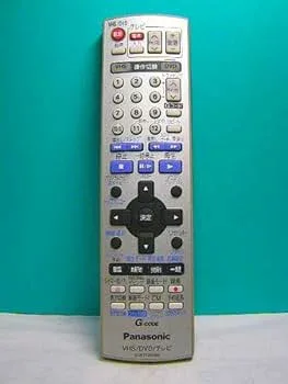【中古】【39shop】パナソニック★VHS DVD テレビリモコン EUR7720X80(非常に良い)