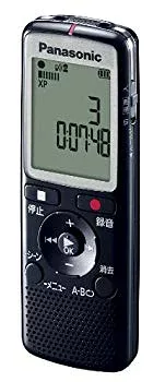 【中古】【非常に良い】パナソニック ICレコーダー 2GB ブラック RR-QR210-K