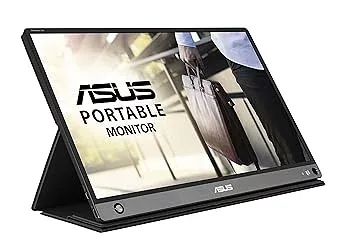 【中古】【39shop】ASUS★MB16AHP モバイルモニター モバイルディスプレイ 薄さ9mm・軽量860g、USBHDMIで簡単接続 15.6インチ フルHD IPS バッテリー内蔵(良い)