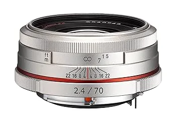 【中古】【39shop】Pentax★21440 HD Objectif 70 mm f2.4 m Argent(良い)