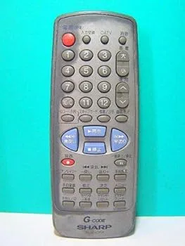 【中古】【39shop】シャープ★テレビ・ビデオリモコン G1391SB(良い)