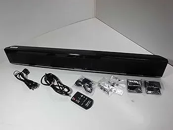 【中古】(良い)パナソニック シアターバー ブラック SC-HTB10-K
