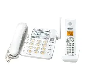 【中古】(良い)パナソニック RU・RU・RU デジタルコードレス電話機 子機1台付き パールホワイト VE-GP35DL-W
