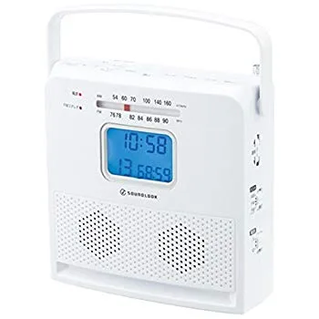【中古】小泉成器 持ち運び便利なCDラジオ ブラック SAD4958K