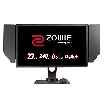 【中古】(良い)BenQ ゲーミングモニター ZOWIE XL2746S(フルHD/27型/TN/240Hz/0.5ms/DyAc+/Black eQualizer/S.Switch/HDMIx2/DP/DVI)