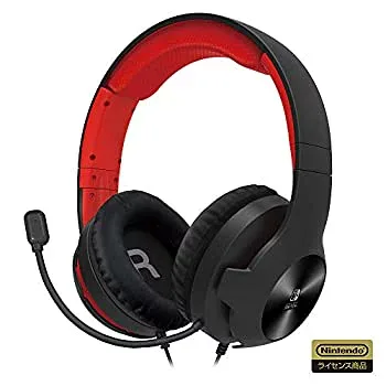 【中古】【任天堂ライセンス商品】ホリゲーミングヘッドセット スタンダード for Nintendo Switch レッド【Nintendo Switch対応】