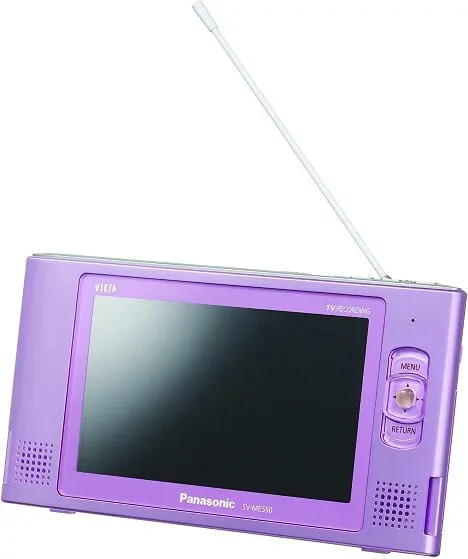 【中古】(非常に良い)パナソニック 5V型 液晶 テレビ プライベート・ビエラ SV-ME550-P 2010年モデル