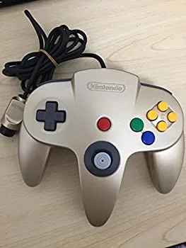 【中古】(非常に良い)コントローラー Bros ゴールド N64 任天堂 64 コントローラ