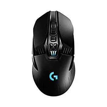 【中古】【非常に良い】Logicool G ゲーミングマウス ワイヤレス G903 ブラック LIGHTSPEED 無線 多ボタン ゲームマウス LIGHTSYNC RGB POWERPLAY ワイヤレス充電 G903
