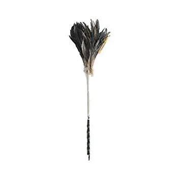 【中古】【非常に良い】テラモト MM 尾毛ハタキ 全長45cm