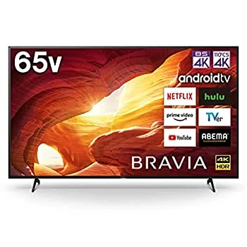 【中古】【非常に良い】ソニー 65V型 4K 液晶 テレビ ブラビア KJ-65X8000H Android TV 10畳以上推奨