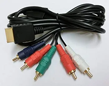 【中古】PS2/PS3用 コンポーネントAVケーブル ( プレイステーション2/3で使用可能 )