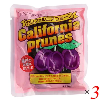 【楽天カードでポイント8倍】10/25(日)限定!プルーン ドライフルーツ カリフォルニア 創健社 カリフォルニアプルーン 150g 3個セット
