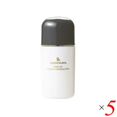 【100円クーポン配布中!マラソン】リマナチュラル UVリクイドファンデーション・ベージュ225 30ml 5本セット リキッドファンデーション ベース 紫外線