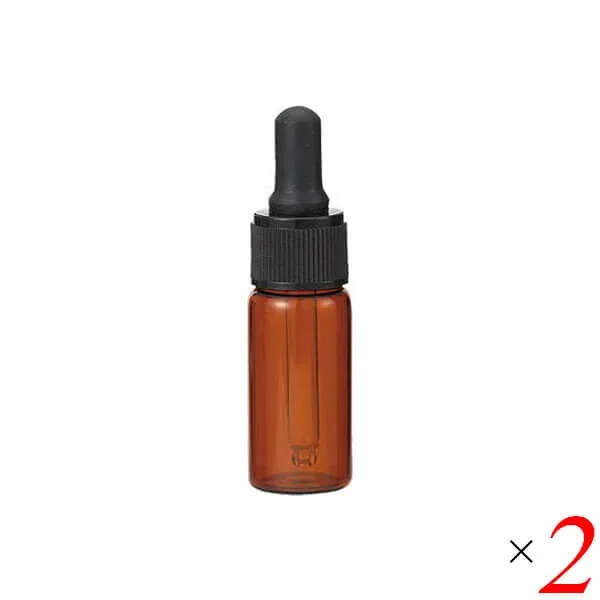 【楽天カードでポイント4倍!】10/20(火)限定!生活の木 茶色遮光スポイト瓶 10ml 2本セット