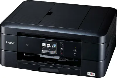 【中古】(旧モデル) brother A4インクジェット複合機 DCP-J973N-B (12ipm/両面印刷/有線・無線LAN/ADF/手差し/レーベル印刷)