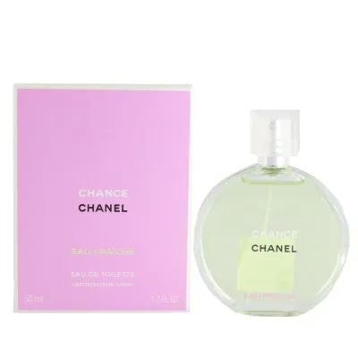 CHANEL CHANCE EAU FRAICHEEAU DE TOILETTE 50ml SPRAY チャンス オーフレッシュオードゥトワレット スプレイCHANEL ショップバッグ付