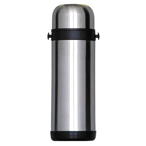 水筒 / ステンレスボトル 【1.0L】 縦92×横110×高さ270mm ワンタッチオープン コップ 肩ベルト付き 『ワンダー』 〔アウトドア〕 キッチン用品・食器・調理器具 日用雑貨・キッチン用品 お弁当 キッチン 弁当箱・水筒 お弁当グッズ 水筒 ボトル
