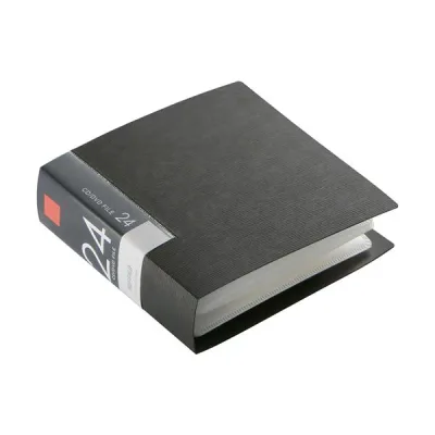 BUFFALO バッファロー CD&DVDファイルケース ブックタイプ 24枚収納 ブラック BSCD01F24BK 1個 【×30セット】 【 セット販売 まとめ買い 割引 】 パソコン DVDケース CDケース Blu-rayケース