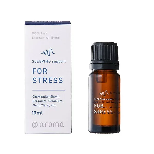 アットアロマ エッセンシャルオイル 2本セット SLEEPING support フォーストレス 10ml アロマ 芳香剤 消臭剤 エッセンシャルオイル