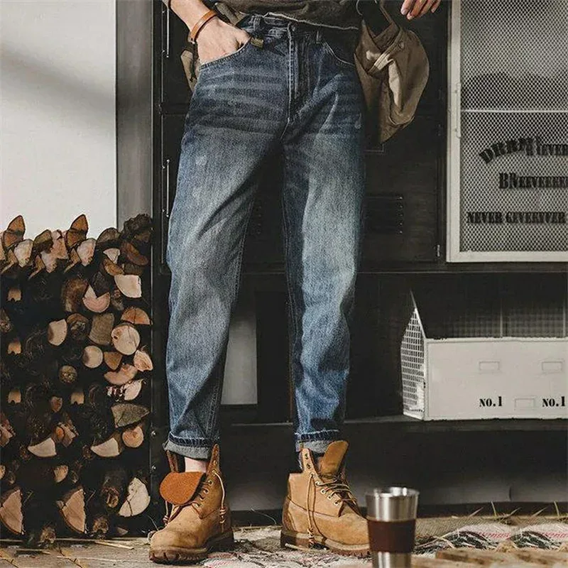 デニム チノパンツ メンズ デニムパンツ 大きいサイズ デニムテーパード ジーンズ Gパン ボトムス 美脚 オシャレ 春 夏 秋 冬